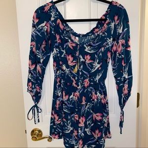 Off the shoulder Shorts Romper